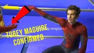 LEAKED VIDEO Andrew Garfield and Tobey Maguire in Spider-man No way home