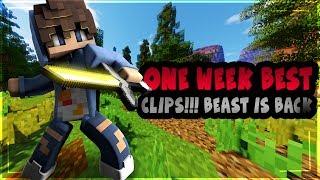 one WEEK best CLIPS Beast is BACK