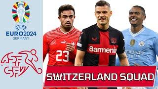 SWITZERLAND SQUAD EURO 2024  Switzerland Football Team  Road to Euro 2024