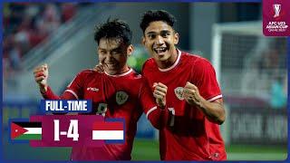 Full Match  AFC U23 Asian Cup Qatar 2024™  Group A  Jordan vs Indonesia