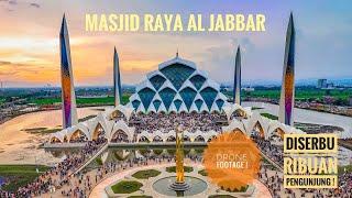 Kemegahan & Keindahan Masjid Raya AL - JABBAR  Ramai Diserbu Pengunjung saat Weekend  #ALJABBAR