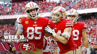 Arizona Cardinals vs. San Francisco 49ers  2022 Week 18 Game Highlights