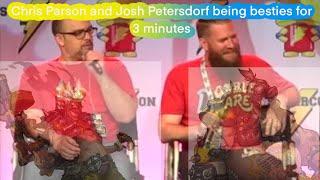 Chris Parson and Josh Petersdorf being bestie for 3 minutes.