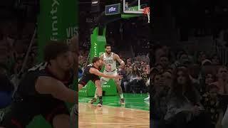 Jaylen Brown Massive Block at the Rim #nba #nbashorts