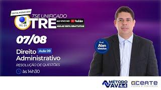 Aula 09 - Preparação Gratuita - Concurso TSE Unificado - TREs  Edital Publicado