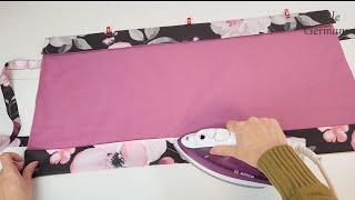 Clever way to sew shopping bag quickly and easily