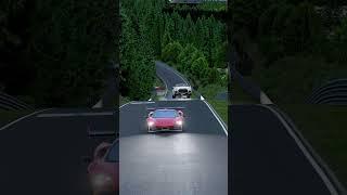 Recreated The Nürburgring accident in BeamNG Drive  Gran Turismo  CLIP #shorts