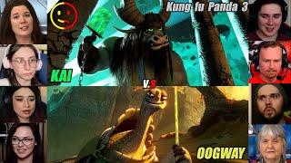 Kai vs Oogway   Kung fu Panda 3   Reaction Mashup   #kungfupanda