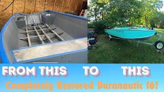 Whats it Worth? Completely Rebuilt Duranautic 16 Aluminum Boat