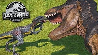 Jurassic World Evolution BIGGEST BATTLE ROYAL YET - ALL DINOSAURS  Jurassic World Evolution  HD