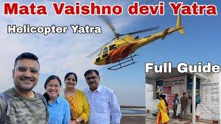 First Helicopter Ride With Family  Mata Vaishno Devi Yatra By Helicopter  Full Information