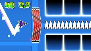 IS THIS 2.2 WAVE IMPOSSIBLE? Dorami Challenges #88  Geometry Dash 2.2