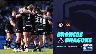 Highlights  London Broncos v Catalans Dragons  2024 Betfred Super League Round 20