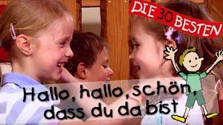  Hallo hallo schön dass du da bist - Singen Tanzen und Bewegen  Kinderlieder