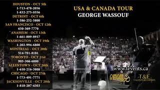 Georges Wassouf USA & Canada tour 2018