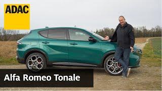 Alfa Romeo Tonale Kompakt SUV als e-Hybrid  ADAC Fahrbericht 2023