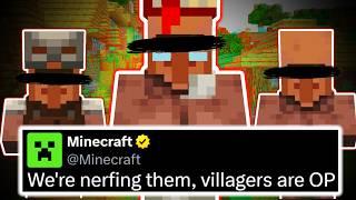 Minecraft Villagers are so OP Even Mojang Wants to Nerf Them…