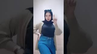 tiktok jilbab gunung gede sange hot #shorts