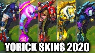 All Yorick Skins Spotlight 2020 League of Legends