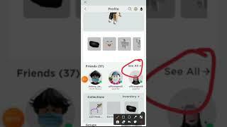 how to unfriend inactive friends on roblox  mobile 