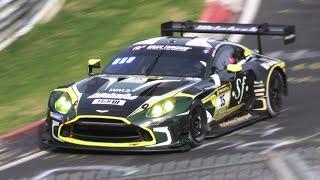 2024 Aston Martin Vantage GT3 Evo - Racing Hard at the Nürburgring LOUD Twin-Turbo V8