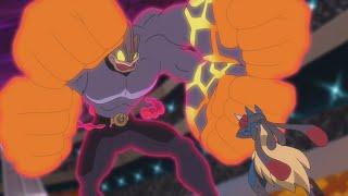 Mega Lucario Ash vs Gigantamax Machamp Bea AMV - Pokemon Journeys