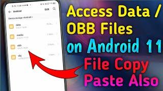 Android Data And Obb Files Access After Android 11 Update  Data & Obb File Access On Andriod 11