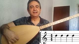 BAĞLAMA DERSLERİ 1. Ders - Bağlamaya Giriş  Oğuzhan Bolbol ile BAĞLAMA ÖĞRENİYORUM