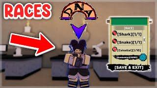 CODES How to Get Races in Shinobi Life 2  Shinobi Shark Puppet Snake Celestial  Shindo Life