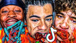 EXTREME Hot 30 Min Spicy Food TikTok Compilation 