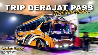 SERUU‼️SENSASI NAIK BUS AKAP IKUT KE ACARA TRIP MANIA Trip Darajat Pass bareng Handoyo Snoopy #1