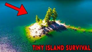 36 Hour SURVIVAL CHALLENGE On A TINY ISLAND No Food No Water