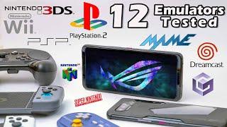 ROG Phone 5 - PS2 Wii PSP 3DS… 12 Emulators Tested - Ultimate Gaming