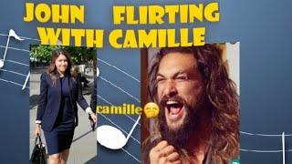 Jason Momoa flirt with Camille Johnny depp lawyer