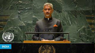  India - Minister for External Affairs Addresses UN General Debate 79th Session  #UNGA