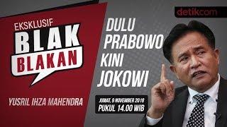 Tonton Blak-blakan Yusril Dulu Prabowo Sekarang Jokowi