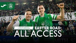 Hibernian 3 Motherwell 0  Easter Road ALL ACCESS  Brought To You By Joma Sport
