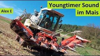 Youngtimer & Sound im Mais 2023  Claas Jaguar 860 John Deere 6620  Mais die zweite  Alex E