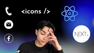 Icons in React & Next Js  Simplified
