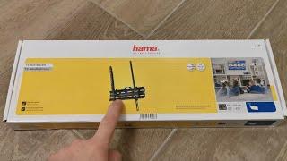 HAMA 00118105 tiltable TV Wall Bracket - install and review