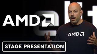 FidelityFX Super Resolution 3 FSR3 - AMD Stage Presentation  gamescom 2023