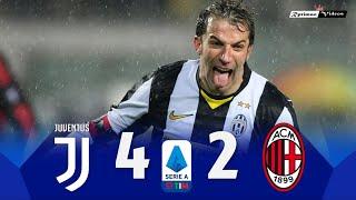 Juventus 4 x 2 Milan ● Serie A 200809 Extended Goals & Highlights HD