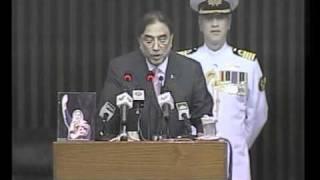 President Zardari addresses parliaments joint session