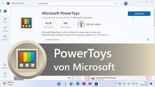 PowerToys für Windows Microsoft-Tools für mehr Funktionen - kostenlos Anleitung