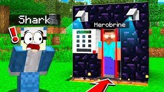 TRAPPING *REAL* HEROBRINE IN MY MINECRAFT WORLD