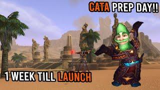 Cata Prep Day  Launch In One Week  KallTorak Wild Growth NA