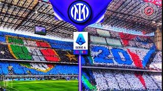  TIFOSI CURVA NORD MILANO SHOW CHOREOGRAPHY SCUDETTO 20 ⭐⭐ • Internazionale vs Lazio 1-1