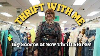 Thrift With Me Lets Thrift in Some New Thrift Stores +Try On Thrift Haul