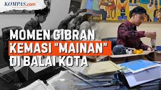 FULL Gibran Kemasi Mainannya di Ruang Kerja Wali Kota Solo  Disinggung soal Gaya Rambut Korea