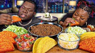 ITS TACO TUESDAY  FULLY LOADED TACOS WITH MY WIFE  MUKBANG EATING SHOW